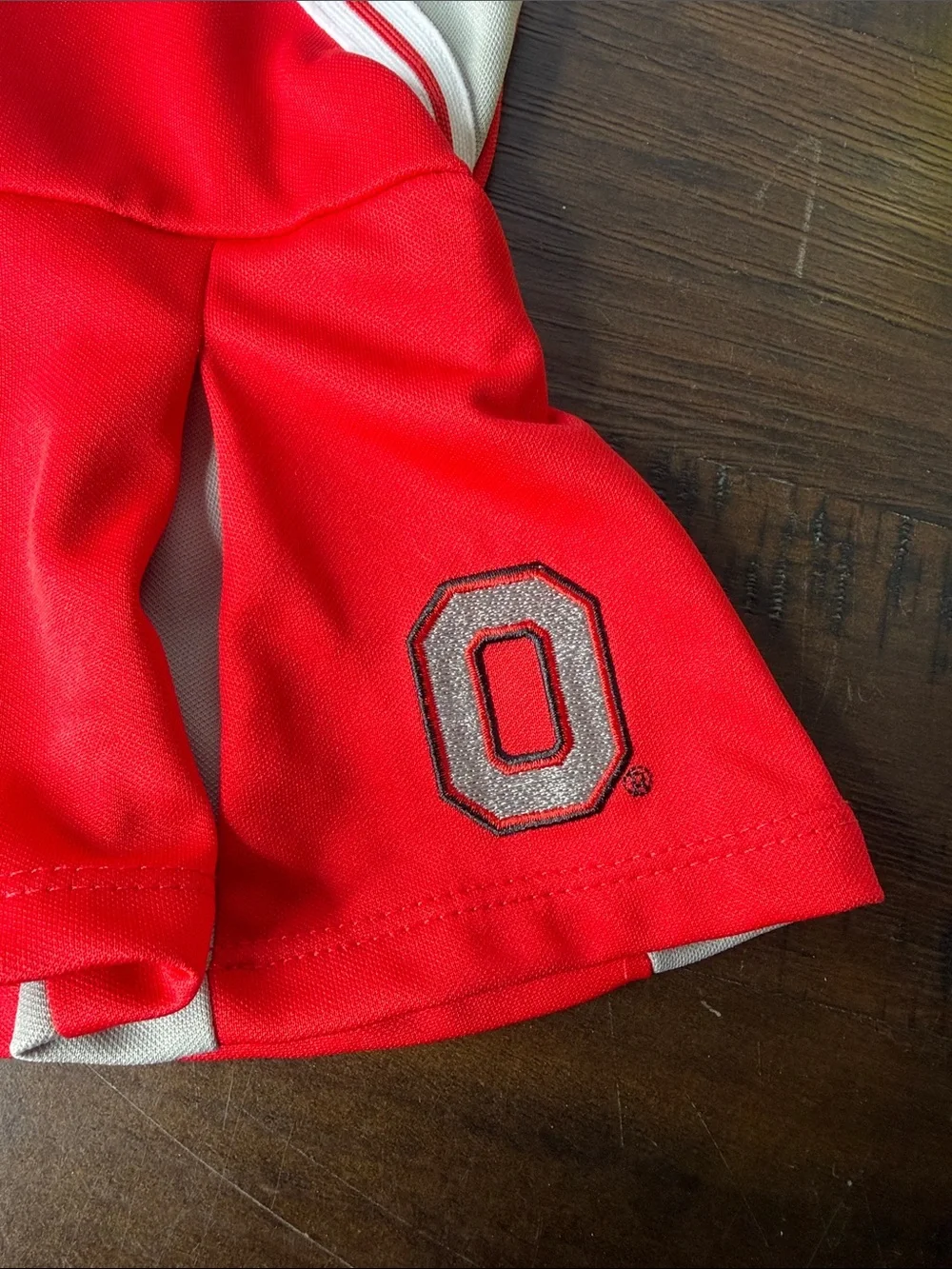 Nike Red and Gray Ohio State Girls Tank Cheer Dress